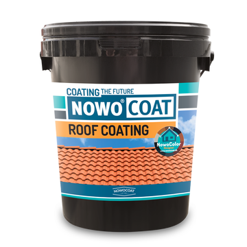 NowoCoat - vopsea acoperiș culoare Maro Închis, 20 litri